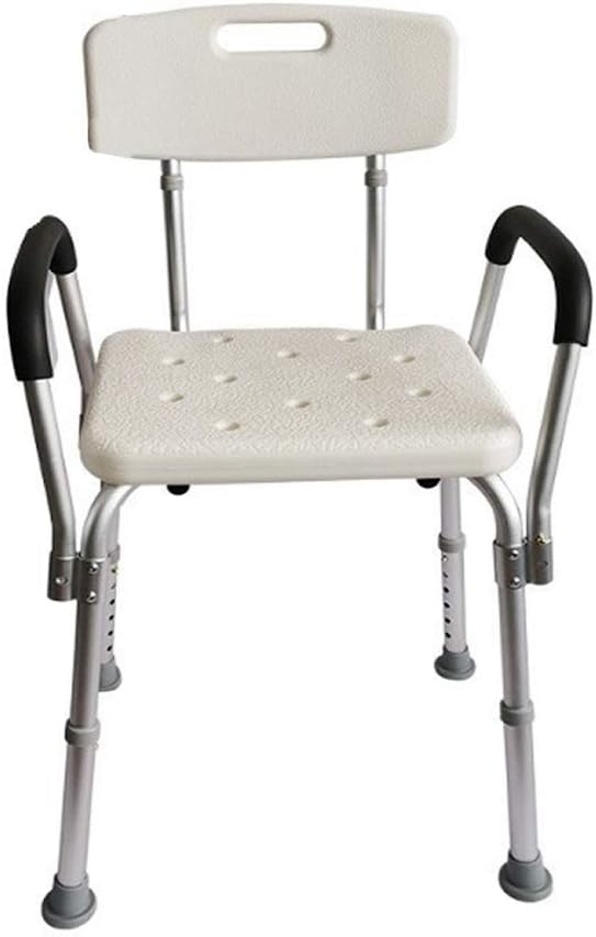 Sarada Shower Chair, Bath Chair, Armrest, Handrail, Nursing Care, Injury, Bathing Assistance, Height Adjustment, Lightweight, Convenient [Parallel Import] - NewNest Australia