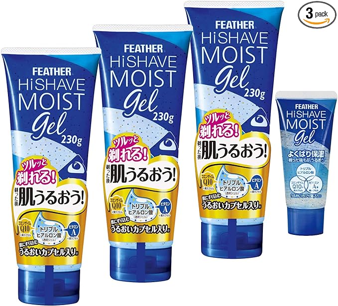 FEATER Moist Gel, Pack of 3, Mini Gel, Set of 3 + Mini Set, Set of 4 - NewNest Australia