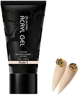 LALONA Acrylic Gel (Sparkling Color) (30ml) Sculpture Gel Nail Polygel Polymer Gel (040 Nude S) - NewNest Australia
