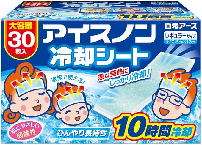 Ice Non Cooling Sheet, Regular Size, 30 Sheets - NewNest Australia