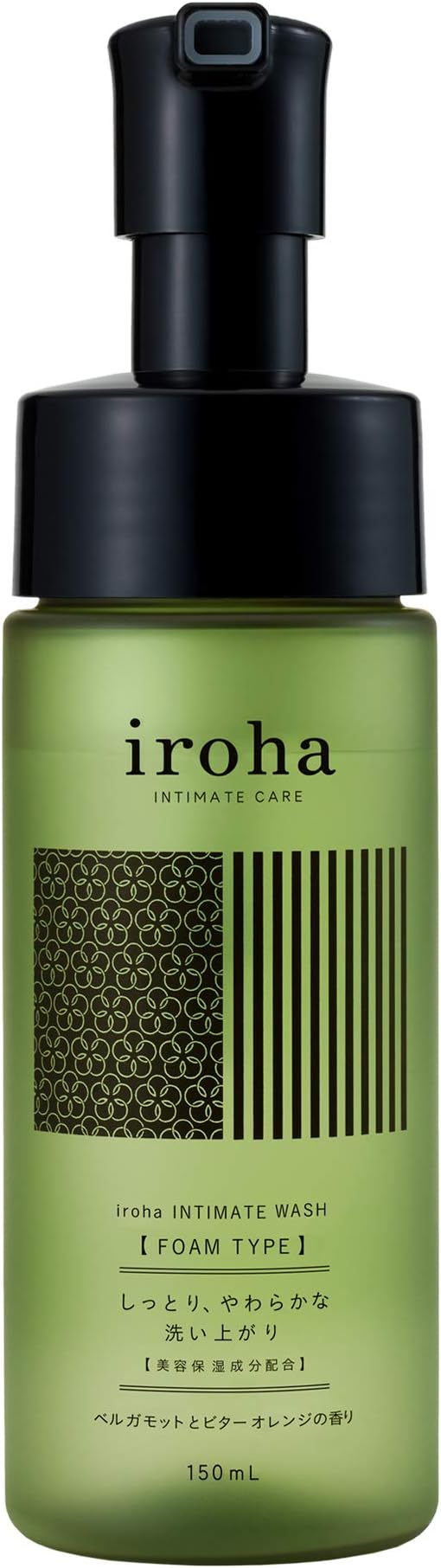 iroha Delicate Zone Soap, Intimate Wash, Foam Type, Bergamot and Bitter Orange Scent, Foam Type, 5.1 fl oz (150 ml), Weak Acid - NewNest Australia