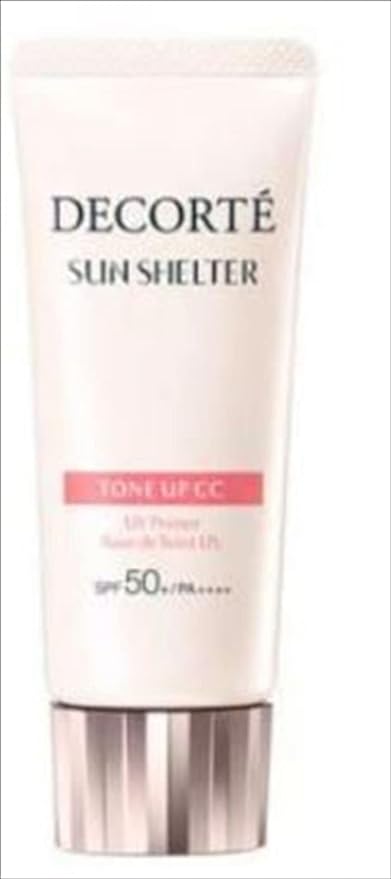 Kose Cosmetics Decolte Sun Shelter Tone Up CC 02 Beige SPF50+ PA++++ 35g Sunscreen 1 x 35g - NewNest Australia