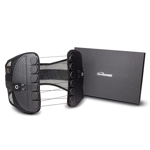 Guardner Back Pain Support Belt, Posture Correction, Safe Domestic Manufacturer, Non-Rubber, Superior Lower Back Pain Improvement, Weight Loss Effect, Strong Fixation, Non-stuffy, Lightweight, Washable, Slim, Strong Corset, Gift, Large - NewNest Australia