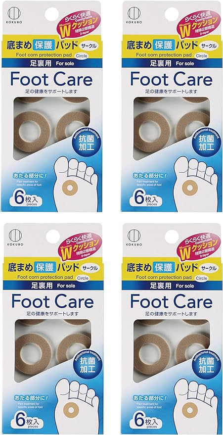 Kokubo C-779 Foot Care Bottom Blister Protection Pad (Circle), 6 Sheets x 4 Pieces - NewNest Australia