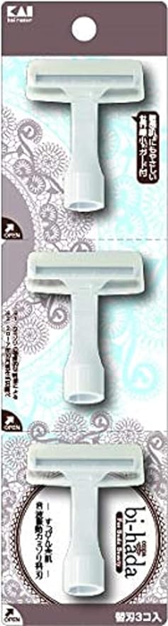 Kai bi-hada Ompa T Replacement Blades, 3 Pieces, 3 Pieces (x1) - NewNest Australia
