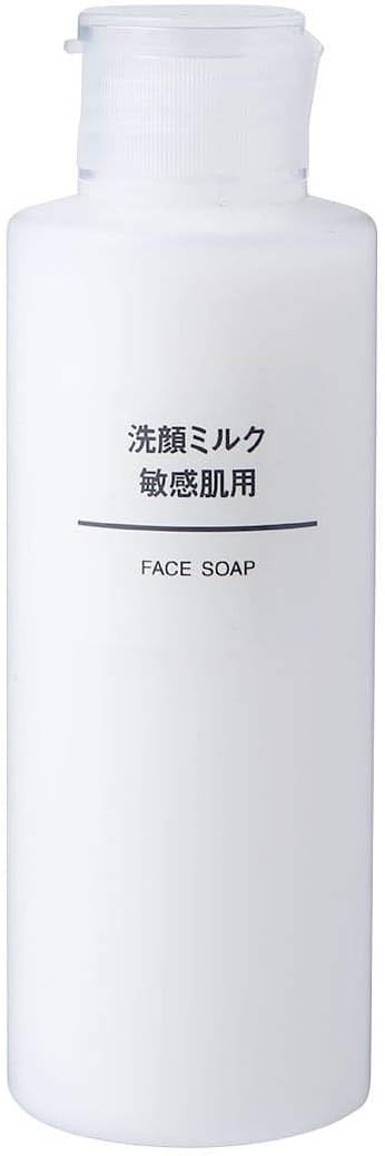 MUJI Face Wash Milk, For Sensitive Skin, 5.3 fl oz (150 ml) - NewNest Australia