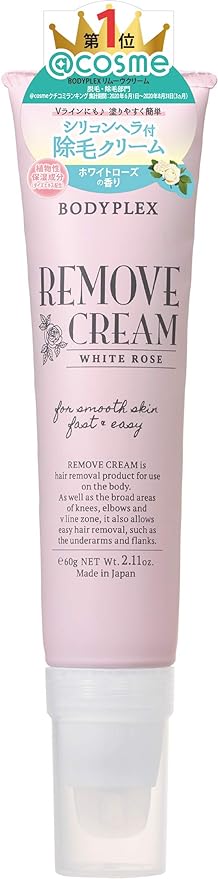 Bodyplex Hair Removal Cream, Delicate Zone, White Rose Scent, Hypoallergenic, Sensitive Skin, Women's, Men's, 2.1 oz (60 g) (x1) - NewNest Australia