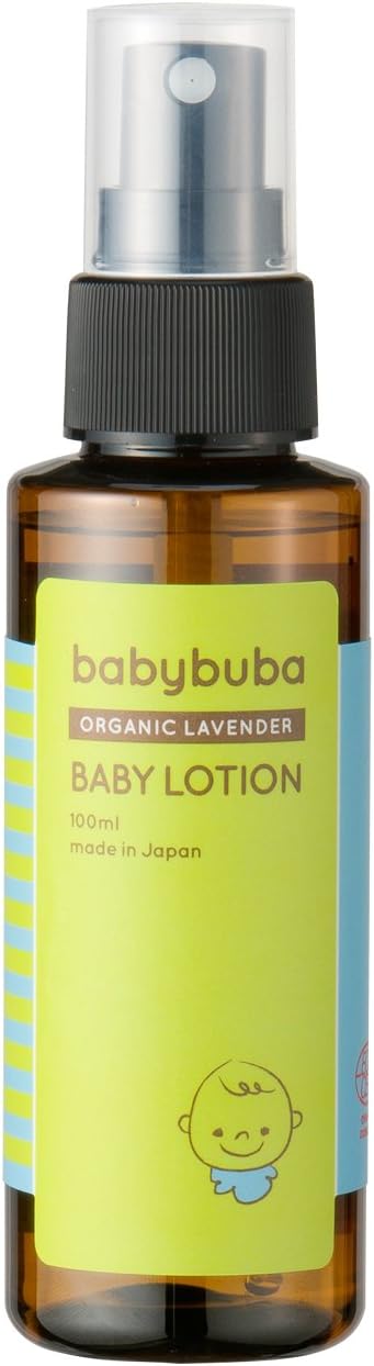 Babybuba Organic Baby Lotion, Moisturizing, Dry Sensitive Skin, Spray Type, Baby Skin Care, Full Body, Made in Japan, Safe (Can Be Used For Parents and Children), 3.4 fl oz (100 ml) - NewNest Australia