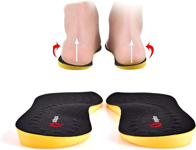 Insole, Arch Insole, Arch Support, Ultra Lightweight, Standing, Work, Breathable, Unisex, Available in 4 Sizes (M 9.4 - 10.0 inches (24 - 25.5 cm)) - NewNest Australia