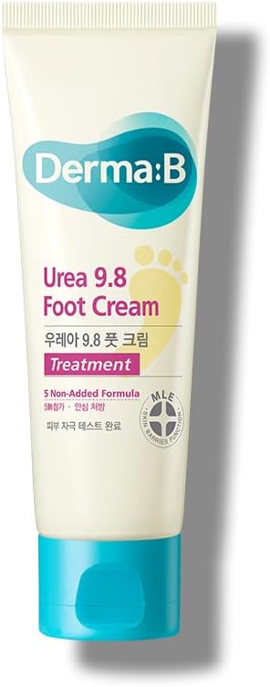 Derma B Urea 9.8 Foot Cream, 2.8 fl oz (80 ml), Dermabie, Foot Care, Heel Care, Heel Cream, Derma: B, Korean Body Care, Moisturizing Care - NewNest Australia