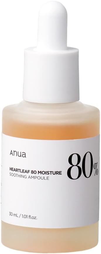 ANUA Dokudami 80% Moisture Ampoule 30ml Serum Moisturizing Sensitive Skin Dry Skin Skin Korean Cosmetics - NewNest Australia