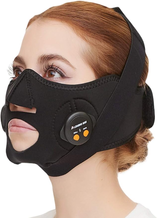 Pleasingsan Facial Device, EMS Face Belt, Goods, Beauty, Unisex, Shared - NewNest Australia