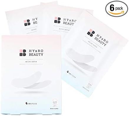 Taiyo Aloe Corporation HYaRO Beauty Micro Patch SC 3 Patches (Pack of 6) Hyaluronic Acid Solution Microneedle Patch Ma Sheet Serum Needle Moisturizing - NewNest Australia