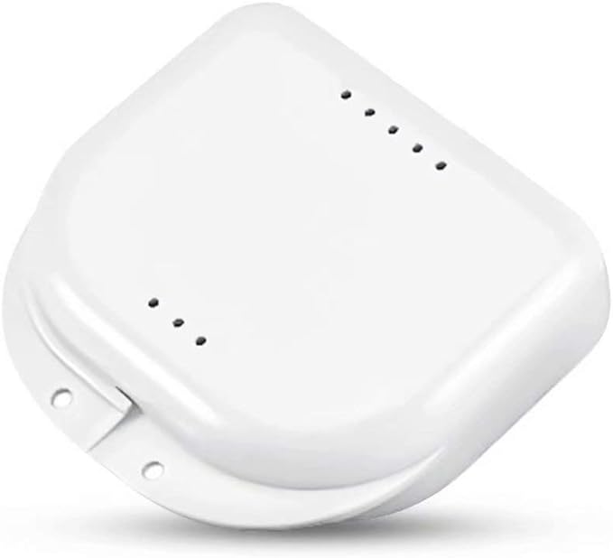 Doyeemei 1 x Dental Orthodontic Retainer Box Mouth Training White - NewNest Australia