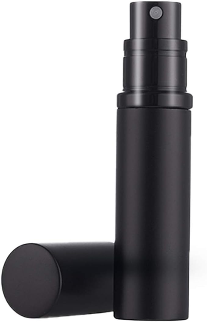 Atomizer Perfume Atomizer, UULANFA Refill, Portable Atomizer, Perfume, Refill, One-touch Refill, Push-Type, Carry-On Compatible, Unisex, 0.2 fl oz (5 ml) (JX-Black) - NewNest Australia
