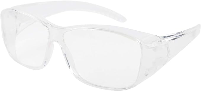 Enix CKG-01-4 Pollen Countermeasure Glasses, Eye Saver, Overglasses, UV Protection, Dustproof, Washable, Unisex, Clear - NewNest Australia