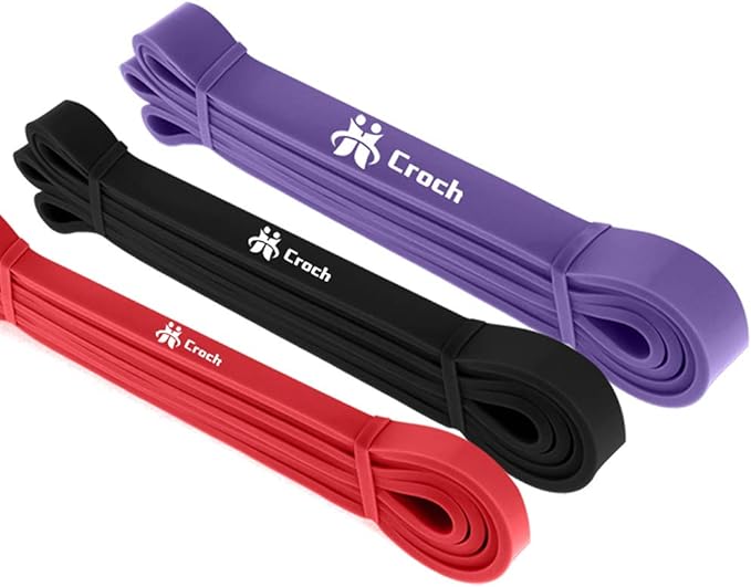 Croch NT40092 Training Tube, Chin Up Tube, Fitness Tube, Elastic Tube, Stretch, Muscle Training, Exercise Band, High Strength, Durable, Pull-Up Aid Tube, Training, Yoga, Unisex, - NewNest Australia
