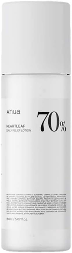 ANUA Dokudami 70% Daily Lotion, 7.8 fl oz (200 ml), Milky Lotion, Moisture Moisturizing, Sensitive Skin, Dry Skin, Skin Care, Korean Latex Lotion, Korean Cosmetics - NewNest Australia