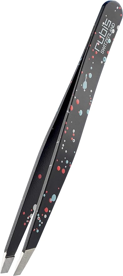 Rubis Tweezer Classic AP Black Tweezer Tweezer Beveled Blade (Regular Handling, Limited Edition) - NewNest Australia