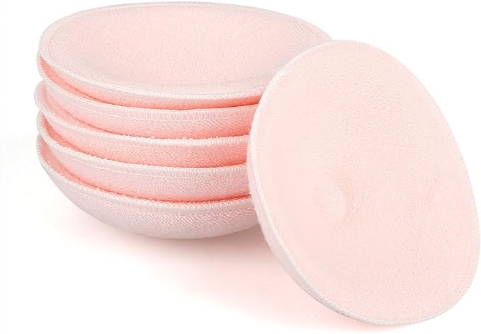 Breastfeeding Pad, Nursing Pad, Fabric Leakproof, Washable, Reusable, Breathable, Antibacterial, Pack of 6 - NewNest Australia