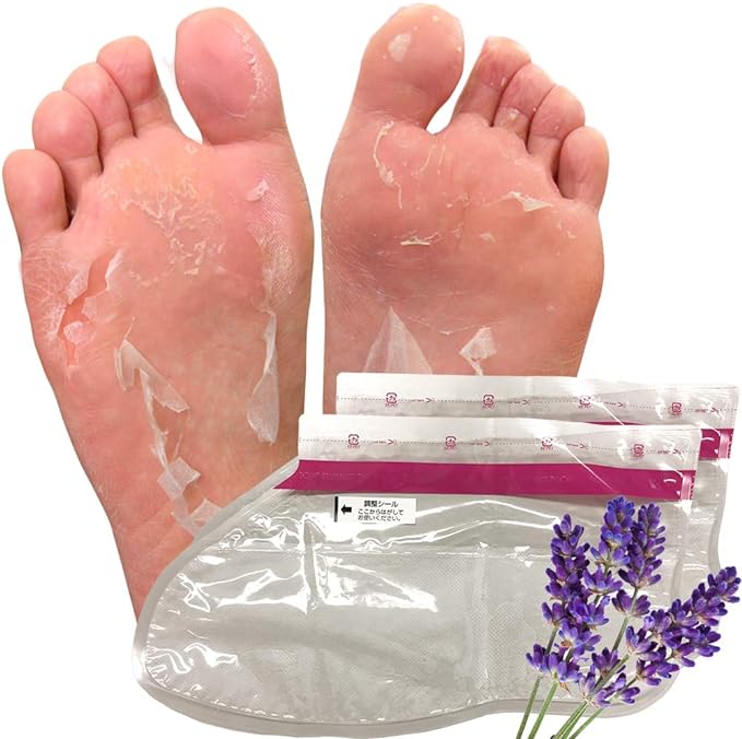 Foot Peeling Pack Perorin (Lavender 1x1) Exfoliating Heel Care Foot Peeling Pack Toes Foot Skin Pack Soft Heel Exfoliating Foot Exfoliating Finger Exfoliating Care Foot Pack Exfoliating - NewNest Australia