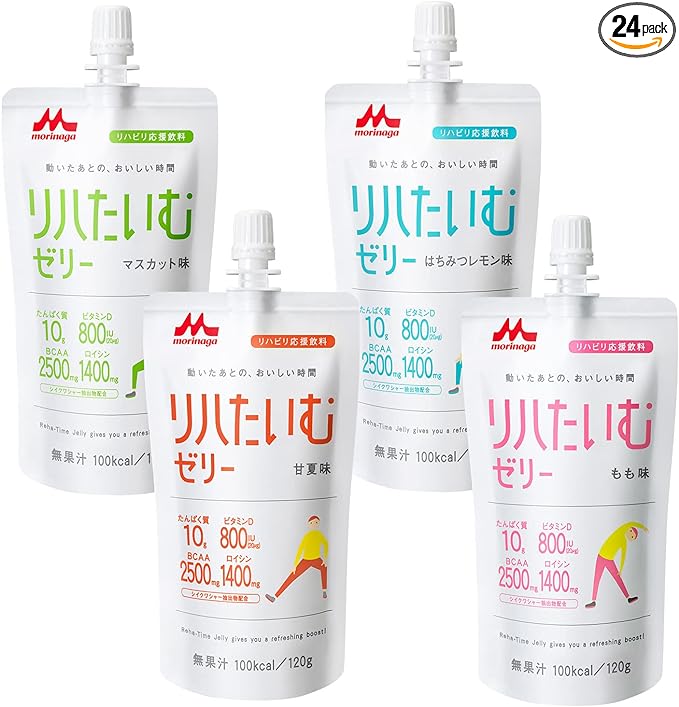 Clinico Rihataimu Jelly (Dietary Supplement), Various Set, 4 Types x 6 Bags Each - NewNest Australia