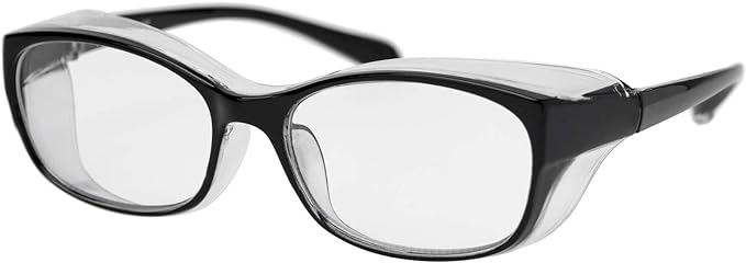 Imotion AZ-KF-01-1 Pollen Countermeasure Glasses, UV Protection, Dustproof, Washable, Casual, Unisex, Black - NewNest Australia