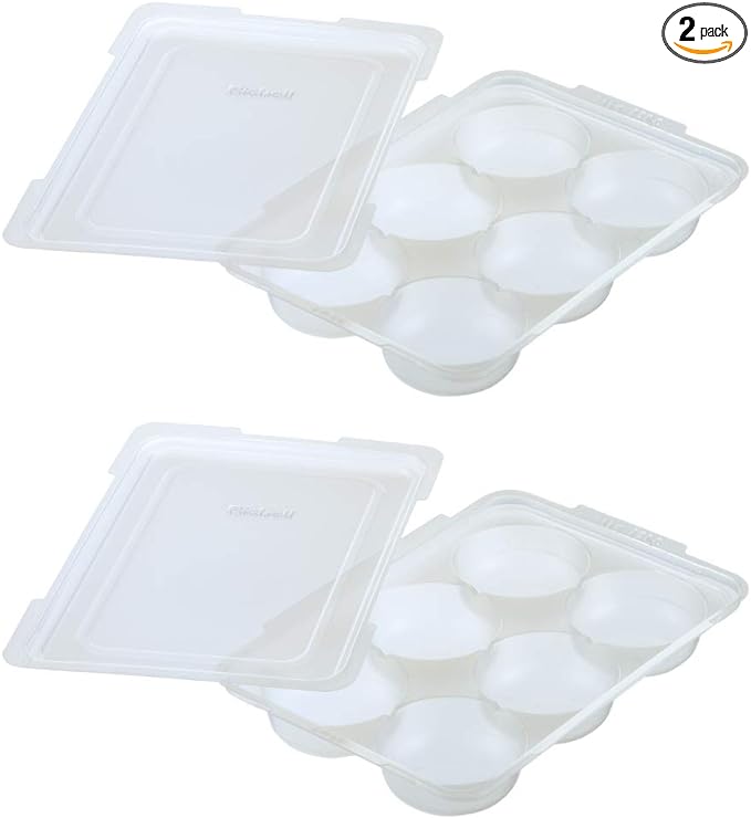 Richell 30 Subdivided Freezing Finger Food Tray, Circle, 4) 1.0 fl oz (30 ml) x 6 Blocks - NewNest Australia