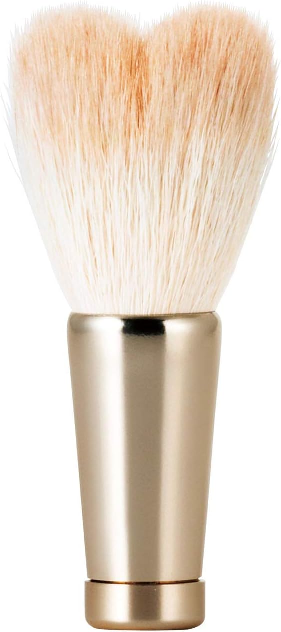 Kumano Brush, Face Wash Brush, RX36-FB (Beige), Facial Cleansing Brush, Heart-shaped, Pore Care, Beautiful Skin, Cute, Pink, Beige, Radonna RX36-FB-BG - NewNest Australia