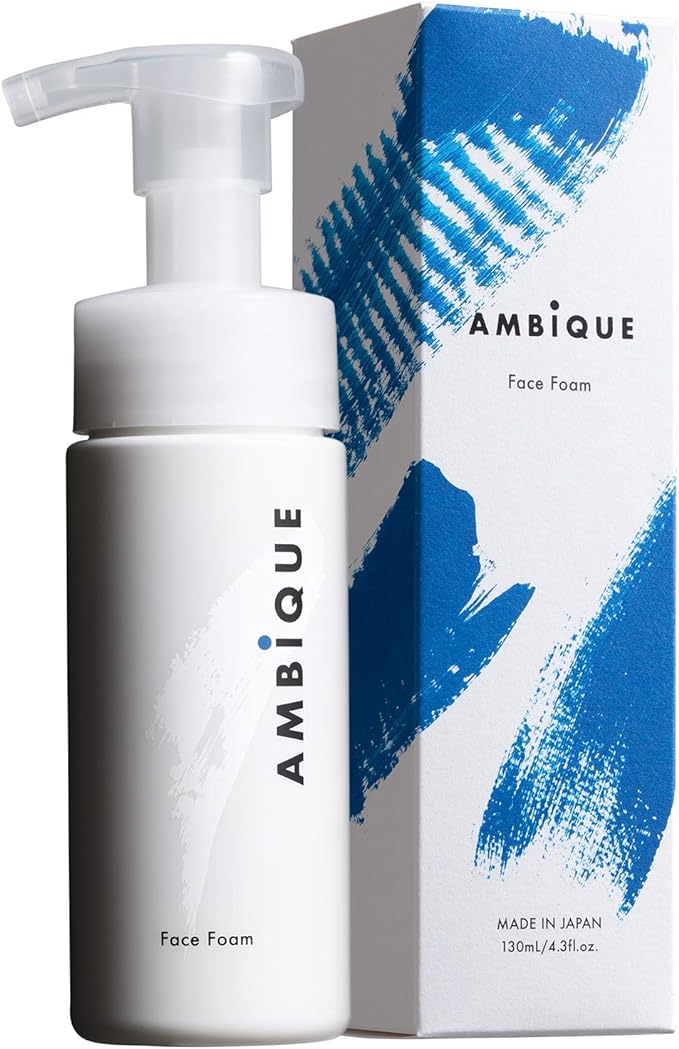 AMBiQUE Men's Facial Wash Foam Ambeak Dense Micro Foam 2 Types of Mud Hypoallergenic Shine Pores Dry - NewNest Australia