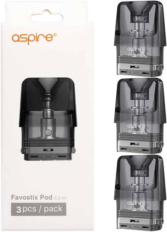Replacement Card Ridge for Aspire Favostix POD Aspire Fabostics Replacement Cartridges 3 Pack (1.0Ω) - NewNest Australia