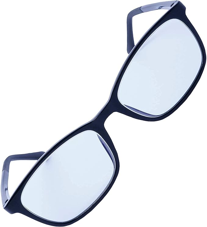 EVERNEVER EV004C1-V5 Prescription Glasses with Internet (Slightly Small to Regular Size), Prescription, Prescription, Nearsighted, Men's, Square, Small, Thin, Ultra Lightweight + Soft Material TR-90 Frame, Black, black (black 19-3911tcx) - NewNest Australia