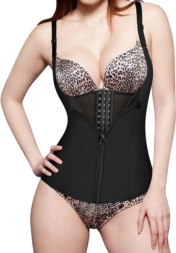 CtriLady Women's Waist Cincher Corset Shapewear Tummy Tightening Neck Shapewear - NewNest Australia