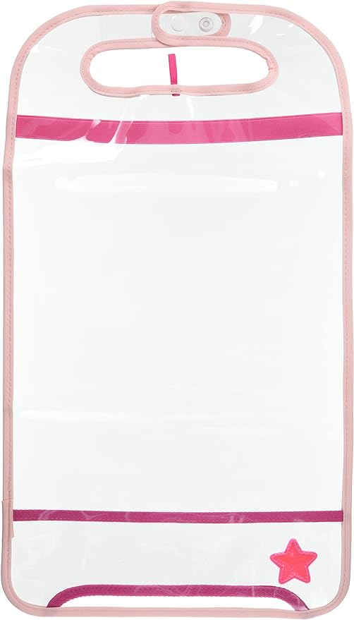Hirasho School Bag Cover Transparent Safety Reflective Reflector for Boys Girls Pink - REFR-07 - NewNest Australia