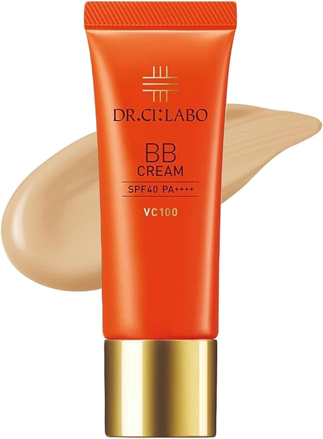 (Old Model) BB Cream VC 100 [BB Cream Foundation] Popular Ranking Present Gift Birthday Men's Cosmetics UV Dry Highly Moisturizing Sensitive Pores Waterproof Vitamin C Dr. CiLab - NewNest Australia