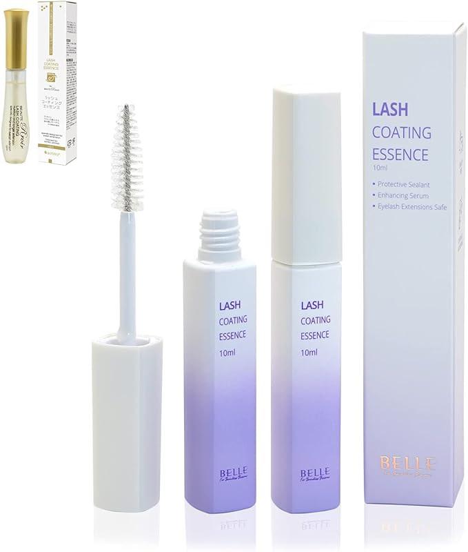 Bell Lush Coating Essence (0.3 fl oz (10 ml) Renewal Hyaluronic Acid Formulated (Mascara Brush Type) [ALUM by Beauty Lure] Beauty Lure, Belle Cruelty Free, Eyelash Extensions, Matsueku Treatment, Eyelash Extensions Coating - NewNest Australia