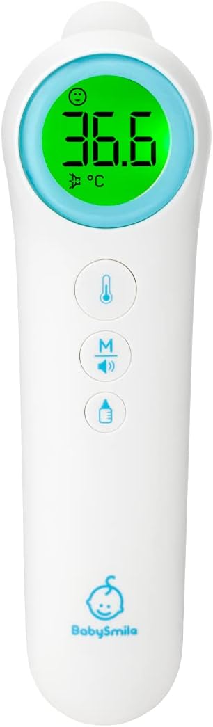 Baby Smile Non-Contact Thermometer Pit S-709 Fast Accurate Small Baby Non-Contact Thermometer Thermometer Temperature Measurement Non-contact Gift - NewNest Australia