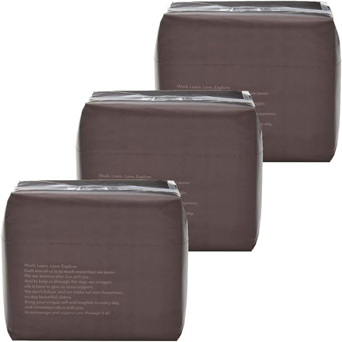 Ellis Bare Skin Feel, Ultra Slim with Wings, 9.1 inches (23 cm), Simple Design (for Heavy Days), 20 Pads x 3, Quasi-Drug Product - NewNest Australia
