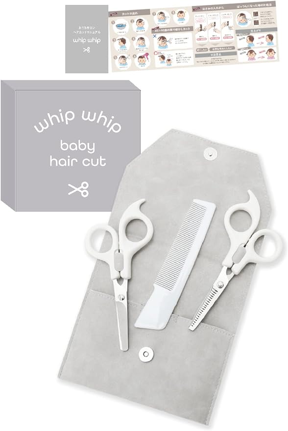 whipwhip Children's Professional Hairdresser Supervision Haircut Set for Children, Scissors, Scissors & Comb - NewNest Australia