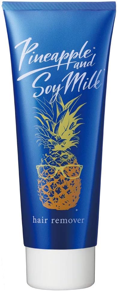 Suzuki Herb Laboratories Pineapple Soy Milk Hair Removal Cream for Men, 3.5 oz (100 g), Approx. 1 Month Worth (Snunes, Arms, Fingers, Chests, Arms, Arms, Arms, Chests, Arms, Backs, Unwanted Hair, - NewNest Australia
