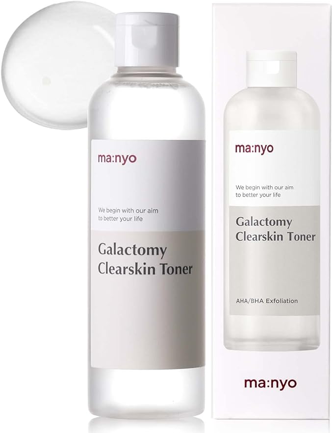 Witch Factory Galactomy Clear Skin Toner, 7.4 fl oz (210 ml), Exfoliating Care, Tone Up, Skin Texture, Lotion, Wiping Lotion, LHA/PHA, Korean Cosmetics, Magno, ma:nyo Skin Care, Galactomy Clearskin - NewNest Australia
