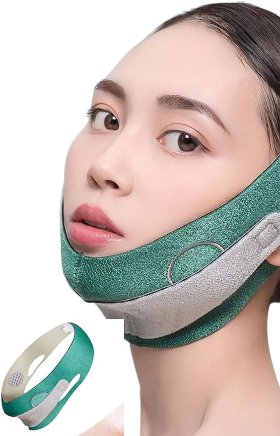 Angel's Closet Small Face Correction Belt, Lift-Up Belt, Small Face, Mask, Correction Belt, Unisex, Size, Long, Adjustable, Beauty Mask, Face Belt, Sauna Mask, Belt, Face, Lift-Up, Chin, Double Chin, Face Line, Shape Up - NewNest Australia