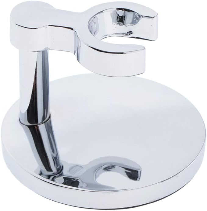 amleso Stable Stainless Steel Male Double Edged Safety Shaving Shaver Stand Holder Razor Stand for Men Razor Holder Metal Shaving Razor Stand Razor Holder Travel Shave Razor Holder Gift for Men - NewNest Australia