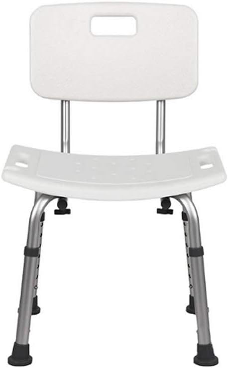 KT Shower Chair, Bath Chair, Handrail, Nursing Care, Injuries, Bathing Aid, Height Adjustment, Lightweight, Convenient (No Elbow Rest) - NewNest Australia