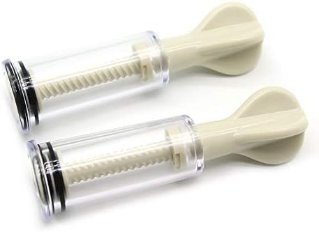 mecaponn Manual Nipple Suction Device, Set of 2, Nipple, Suction Device, Depressed Nipple, Improvement, Nipple Soccer, Inner Diameter 0.7 inches (1.8 cm) - NewNest Australia