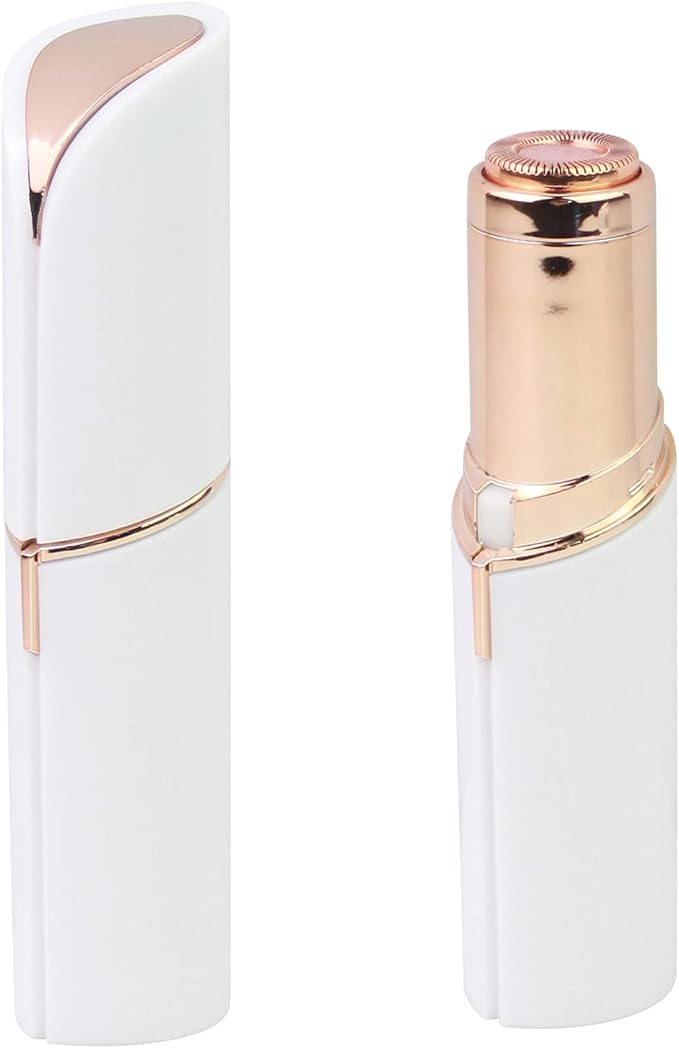 Petit Shaver White Cordless Electric Shaver Small Small Small Hand Nape Hand Nape Hypoallergenic LED Cleaning Brush Included 18K Gold Petit Shaver - NewNest Australia