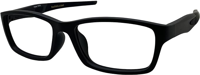 [FaceTrick az Label] Cool and easy to wear reading glasses TR-90 sporty frame straight temple UV400 clear anti-fog treated reading glasses lenses/blue light cut Sabae manufacturer high performance lens reading glasses ARG6127 - NewNest Australia