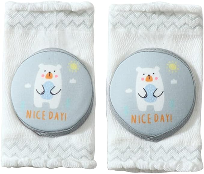 Formemory Baby Knee Pads, Baby Knee Supporter, Knee Pad, Cute, Cotton, Breathable, Anti-Slip, Injury Prevention, Anti-Slip, Baby Supplies, Unisex, Baby Shower Gift - NewNest Australia