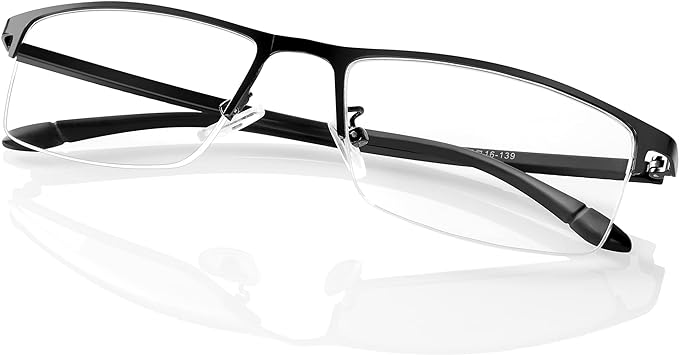 Blue Light Cut Glasses, PC Glasses, Stylish, Glasses, Harmful Light Reduction, No Degree, Clear Lens, Unisex, UV Protection, Blue Light Prevention, Ultra Lightweight - NewNest Australia
