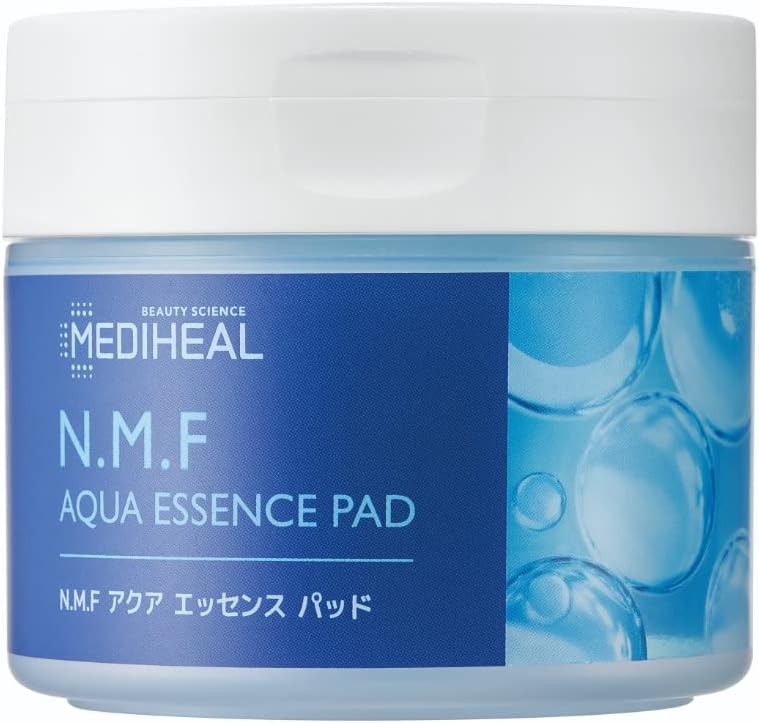 MEDIHEAL, Genuine NMF Aqua Essence Pad, 4.1 fl oz (130 ml), 50 Sheets - NewNest Australia